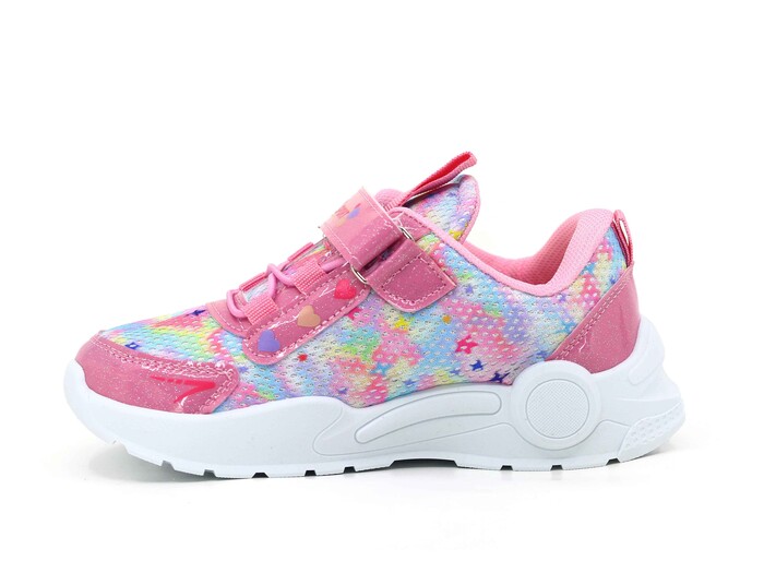 Efor Patik 103 Işıklı Riox Anorak Spor Ayakkabı Şeker Pembe Desenli