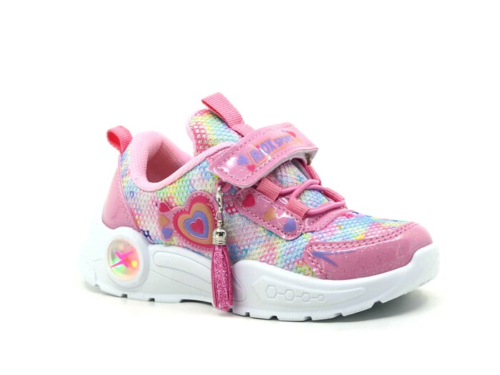Efor Patik 103 Işıklı Riox Anorak Spor Ayakkabı Şeker Pembe Desenli