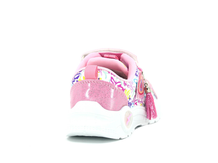 Efor Patik 2025 Riox Işıklı Cilt Spor Ayakkabı Şeker Pembe Desenli - 3
