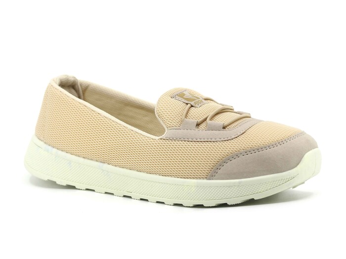 Efor Zenne 2025 Aqua Lastikli Babet Spor Ayakkabı Bej - Efor