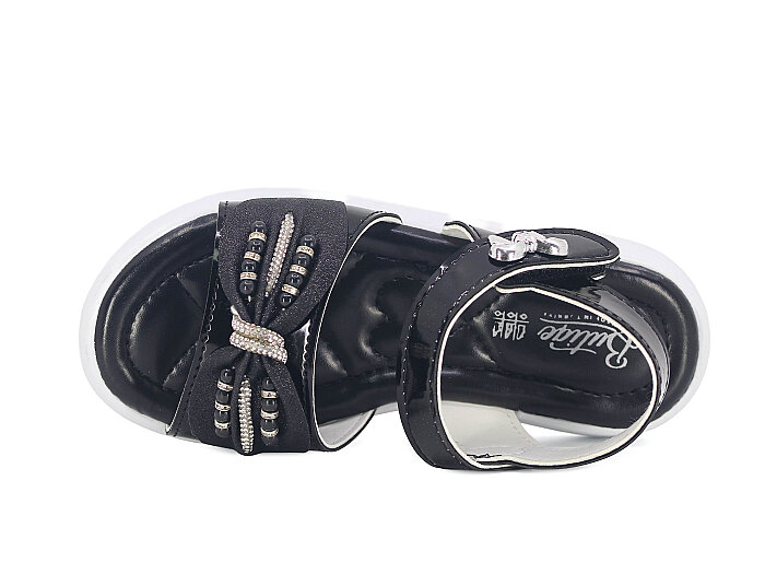 Enes Filet 7311 Kutulu Kız Sandalet Siyah - Enes (1)