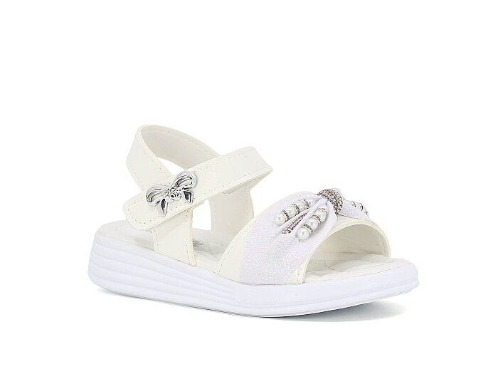Enes Patik 8311 Kutulu Kız Sandalet Beyaz - 1