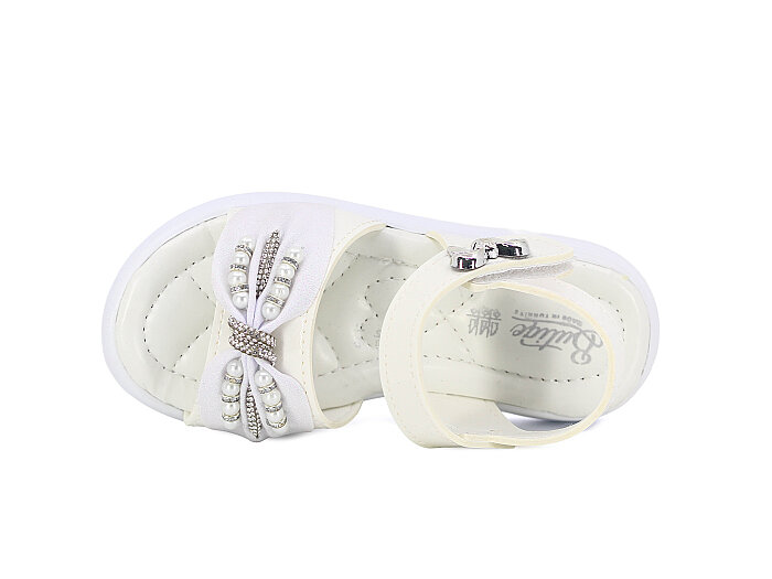 Enes Patik 8311 Kutulu Kız Sandalet Beyaz - Enes (1)