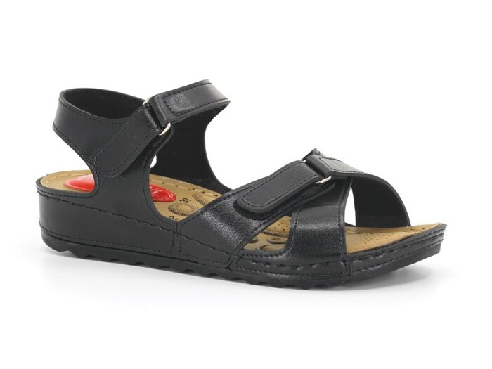 Enes Zenne 451 Monta Engin Sandalet Siyah - Enes