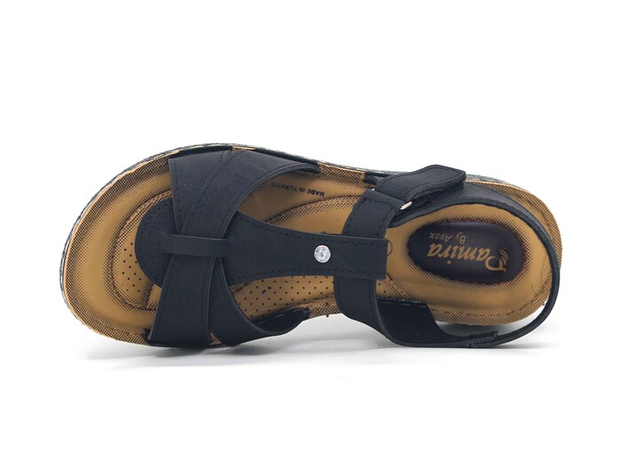 Enes Zenne 6403 Pamira Sandalet Siyah - 2