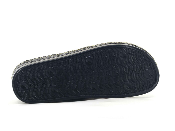 Enes Zenne 6807 Selin Çapraz Geçmeli Pedli Kutulu Günlük Terlik Vizon - 3