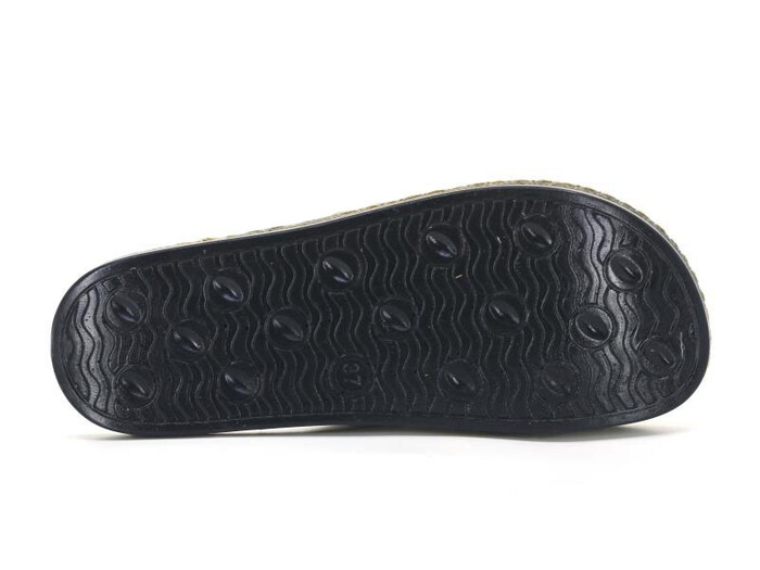 Enes Zenne 6901 Leman Pedli Kutulu Günlük Terlik Siyah - 3
