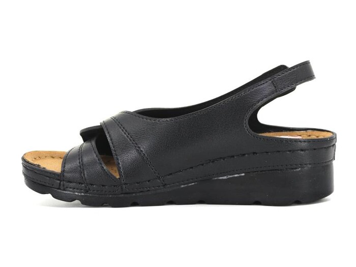 Enes Zenne 753 Jelli Sandalet Siyah - 3