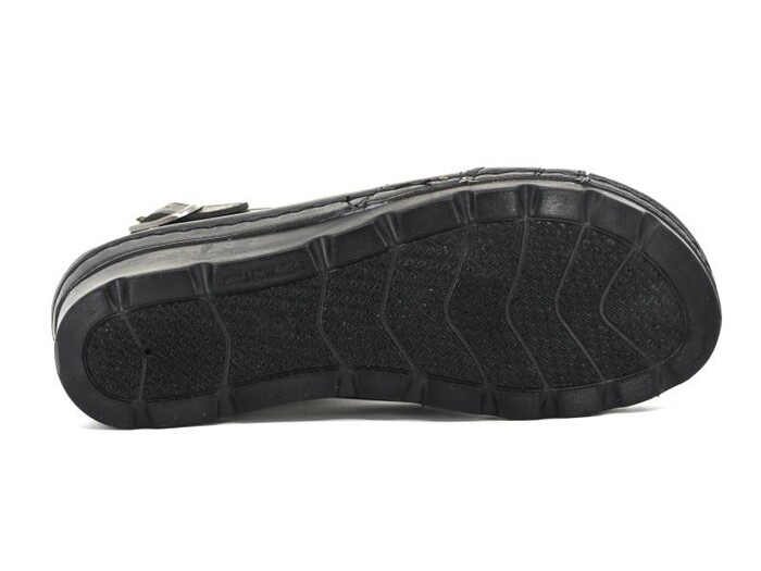 Enes Zenne 753 Jelli Sandalet Siyah - 4