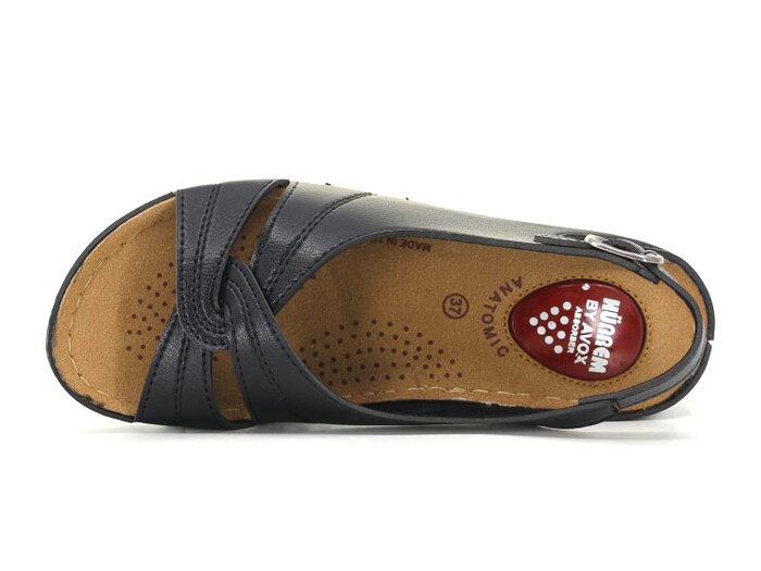 Enes Zenne 753 Jelli Sandalet Siyah - Enes (1)