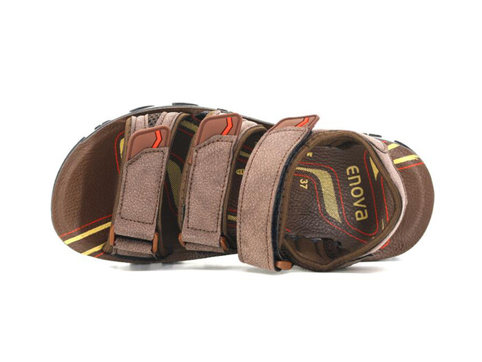 Enova Filet FE61-3001 Sandalet Kahve - 2