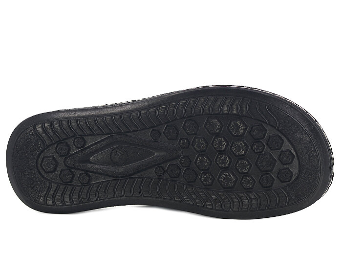 Enova Merdane M119-0103 Çapraz Günlük Terlik Siyah - 3