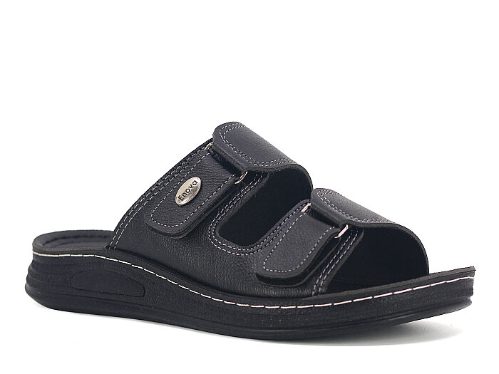 Enova Merdane M119-0207 Günlük Terlik Siyah - 1