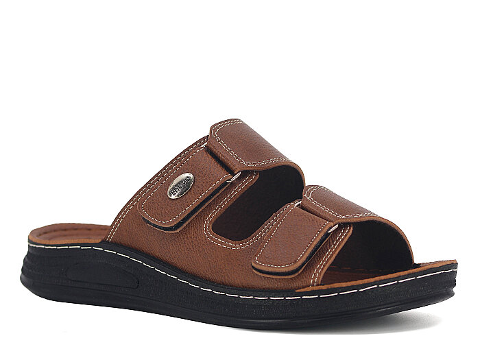 Enova Merdane M119-0207 Günlük Terlik Taba - Enova