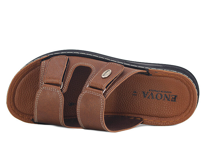 Enova Merdane M119-0207 Günlük Terlik Taba - Enova (1)