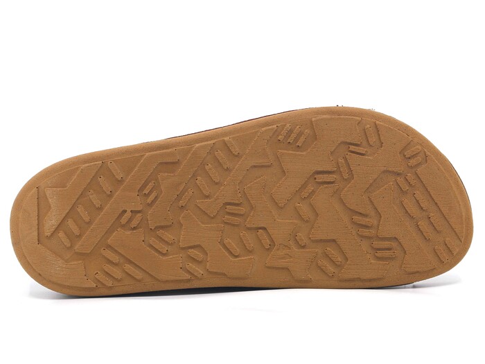 Enova Merdane M224-0105 Düz Çapraz Monta Kutulu Günlük Terlik Taba - 3