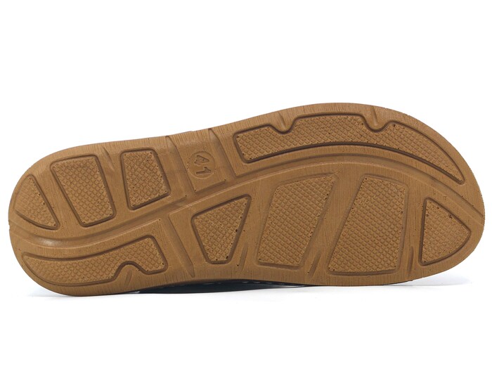 Enova Merdane M226-0108 Geçmeli Tokalı Kutulu Günlük Terlik Taba - 3