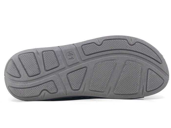 Enova Merdane M226-0118 Çapraz Kutulu Günlük Terlik Siyah - 3