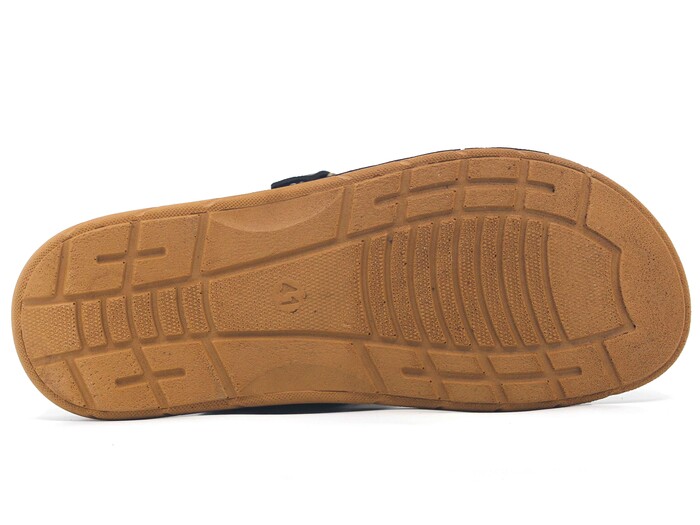 Enova Merdane M244-0105 Düz Çapraz Monta Kutulu Günlük Terlik Kahve - 3