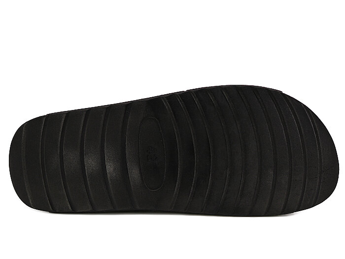 Enova Merdane M246-0110 (42-44 Asorti) Çapraz Tokalı Monta Kutulu Günlük Terlik Siyah - 3