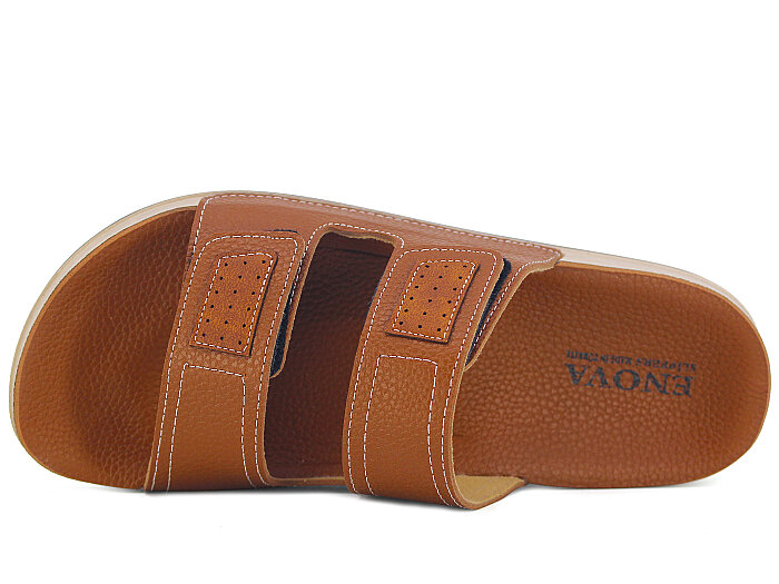 Enova Merdane M277-0105 Günlük Terlik Taba - Enova (1)