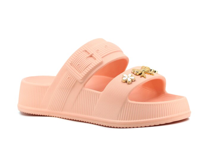 Enova Zenne EZ-204 Taşlı Lux Eva Terlik Pudra - Enova