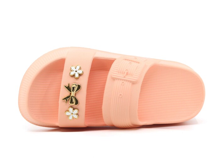 Enova Zenne EZ-204 Taşlı Lux Eva Terlik Pudra - Enova (1)