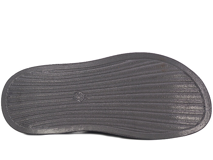 Enova Zenne Z06-0120 Çarpraz Çift Bant Günlük Terlik Füme - 3