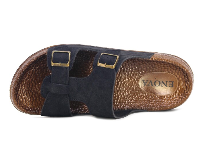 Enova Zenne Z169-0106 Kutulu Günlük Terlik Siyah - Enova (1)