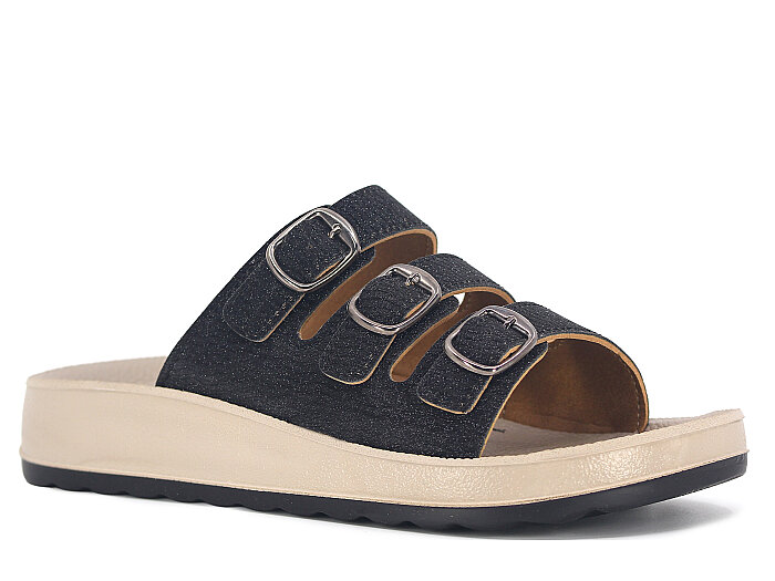 Enova Zenne Z231-0203/1 Günlük Terlik Siyah 