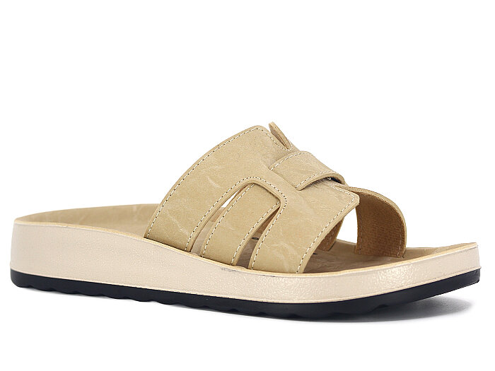 Enova Zenne Z231-0601/1 Günlük Terlik Bej - 1