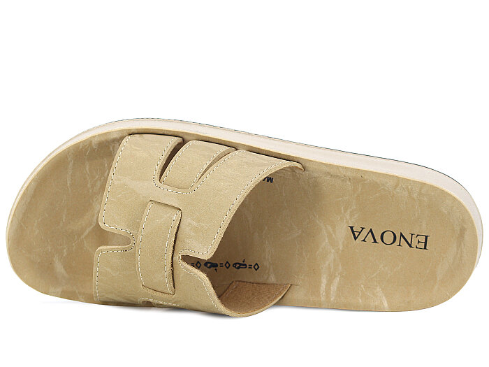 Enova Zenne Z231-0601/1 Günlük Terlik Bej - Enova (1)