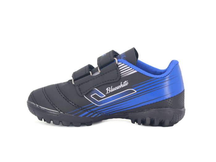 ER KA Patik 118 Halı Saha Ayakkabısı Siyah - Mavi - 2