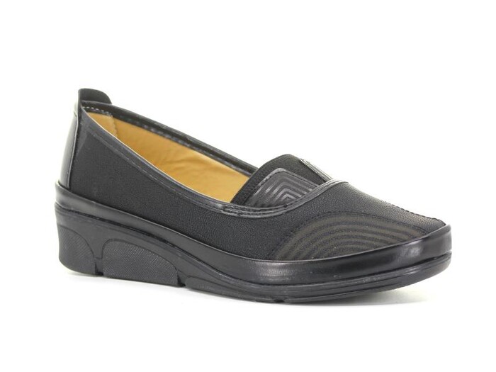Esma Zenne A-301 Anne Ayakkabısı Siyah - Thumbnail