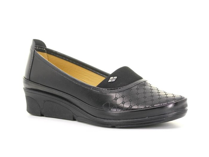Esma Zenne A-314 Anne Ayakkabısı Siyah - Thumbnail