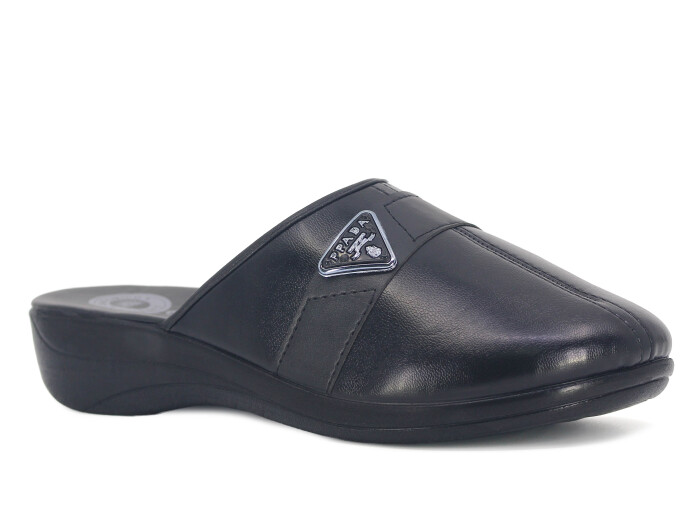 Espadin Zenne 036 Kapalı Terlik Siyah - Espadin