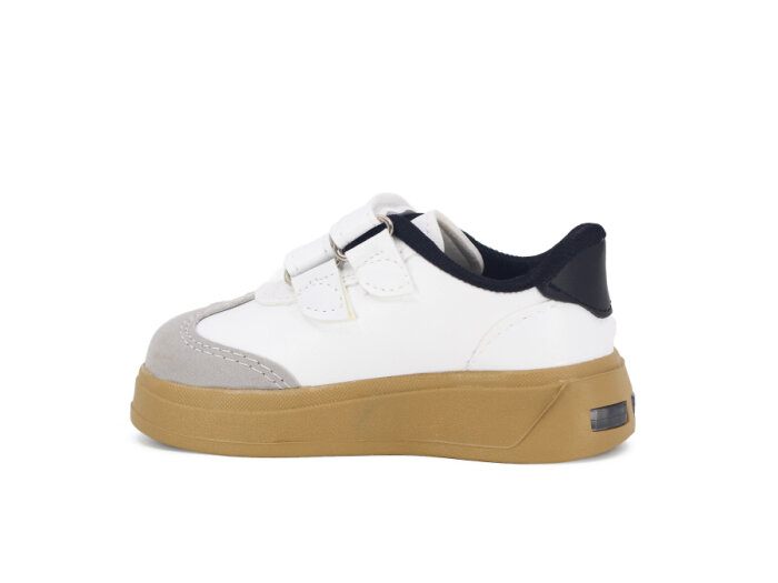 Esra Bebe Işıklı samba Spor Ayakkabı Beyaz - Siyah - 2