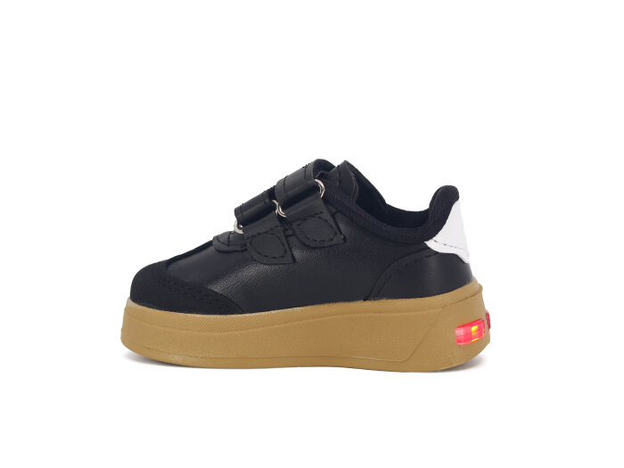 Esra Bebe Işıklı samba Spor Ayakkabı Siyah - Beyaz - 2