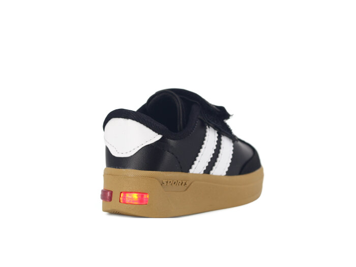 Esra Bebe Işıklı samba Spor Ayakkabı Siyah - Beyaz - 3