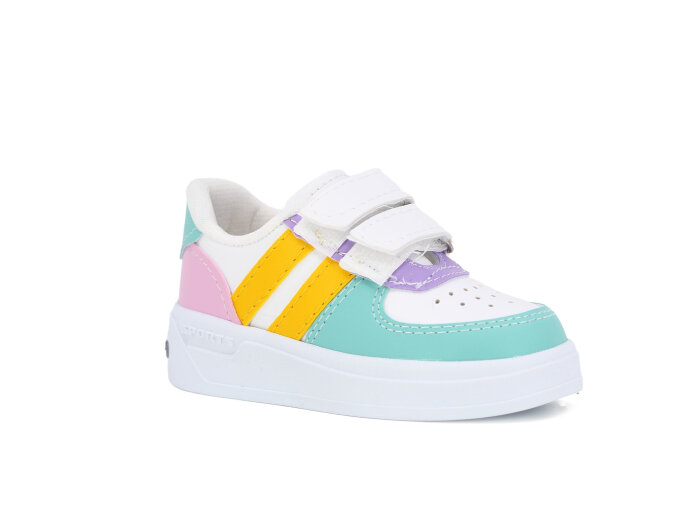 Esra Bebe Işıklı Spor Ayakkabı Yeşil - Sarı - Esra