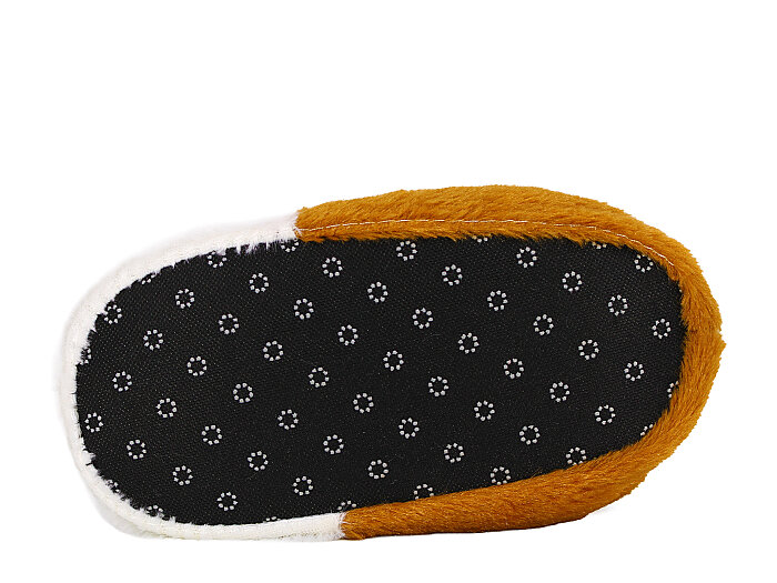 Esra Filet Hayvanlı Ev Ayakkabısı Köpekli Taba - 3
