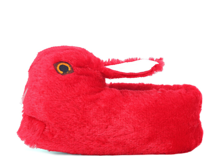 Esra Filet Hayvanlı Ev Ayakkabısı Tavşanlı Kırmızı - 2