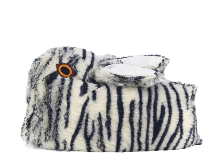 Esra Filet Hayvanlı Ev Ayakkabısı Tavşanlı Siyah Beyaz - Esra (1)