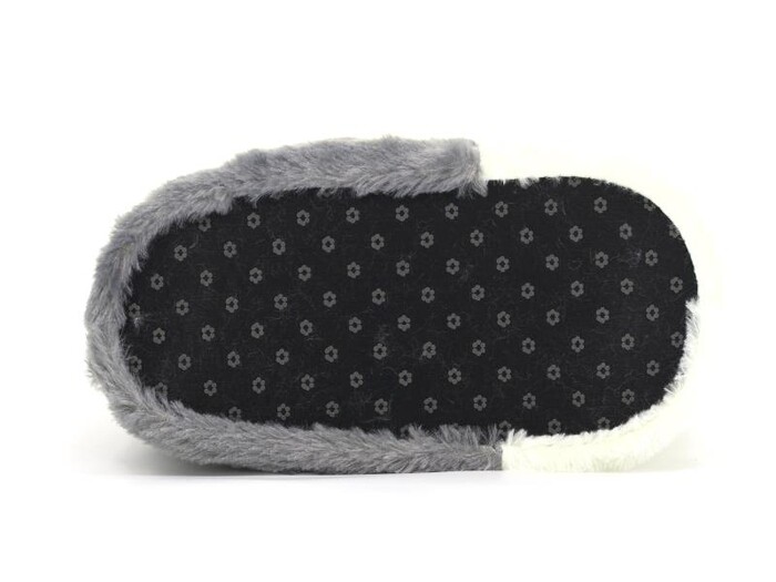 Esra Merdane Hayvanlı Ev Ayakkabısı Köpekli Füme - 6