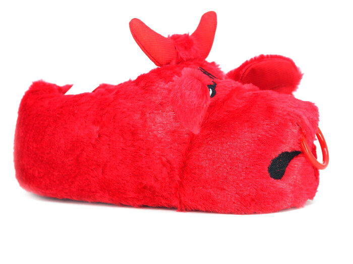 Esra Zenne Boğa Ev Ayakkabısı Kırmızı - 1