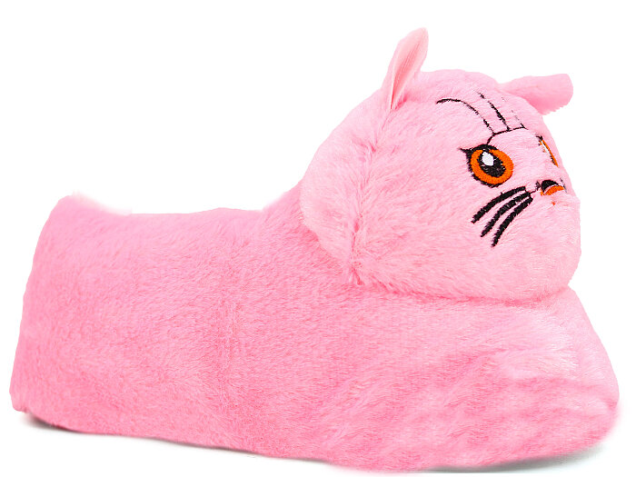 Esra Zenne Kedili Ev Ayakkabısı Kedili Pembe 