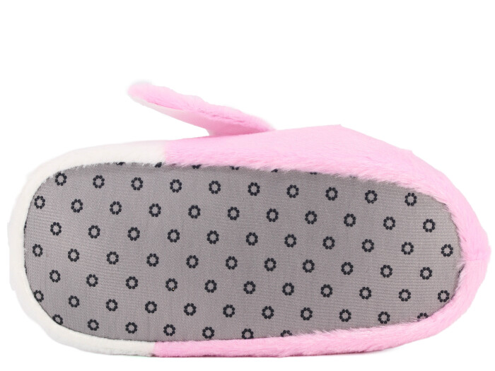 Esra Zenne Hayvanlı Tavşan Köpek Ev Ayakkabısı Köpekli Fuşya - 3