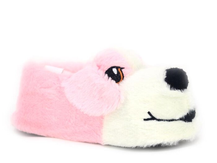 Esra Zenne Hayvanlı Tavşan Köpek Ev Ayakkabısı Köpekli Pembe - Esra