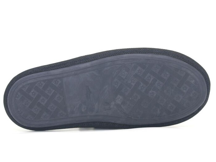 Auris Merdane İthal Lüx Çanak Terlik Çizgili Gri - 3