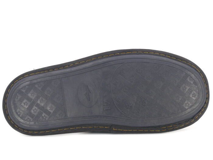 Auris Merdane İthal Lüx Çanak Terlik Kahve Desenli - 3